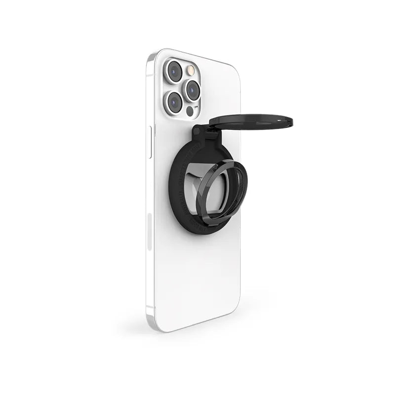 STM MagLoop – „iPhone“ piršto kilpa ir butelių atidarytuvas – juodas