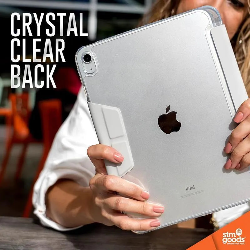 STM OPP – dėklas skirtas iPad Air 13" M3 (2025) / M2 (2024) (juodas)