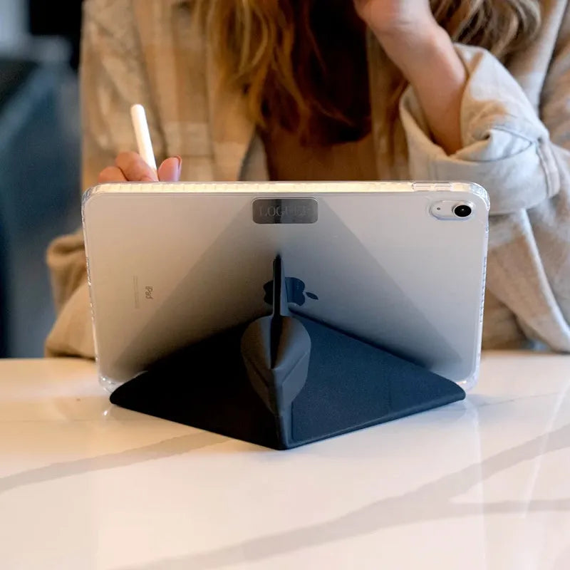 STM OPP – dėklas skirtas iPad Air 13" M3 (2025) / M2 (2024) (juodas)