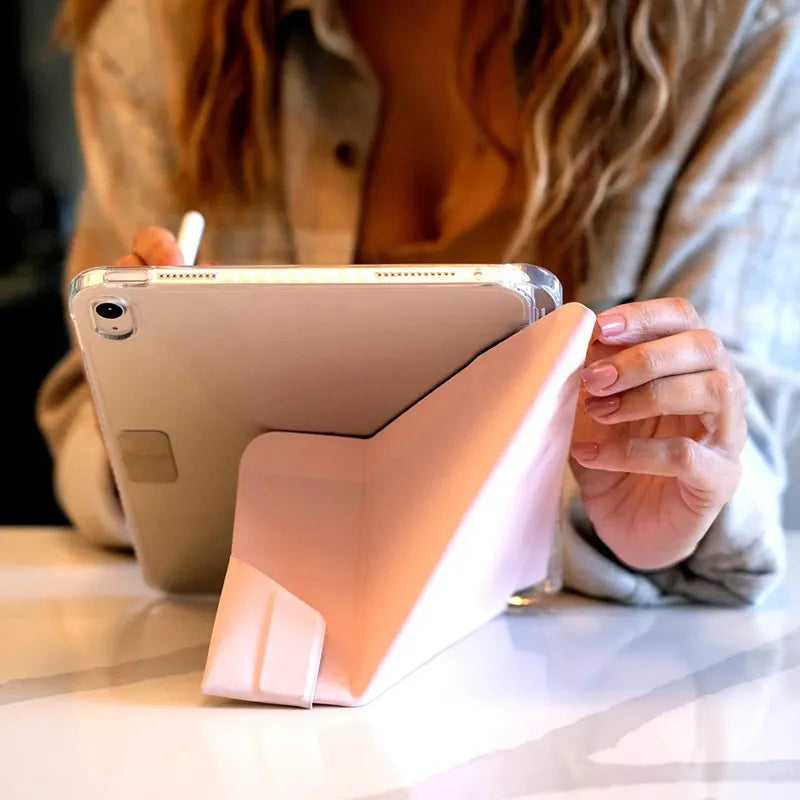STM OPP – dėklas skirtas iPad Air 13" M3 (2025) / M2 (2024) (juodas)