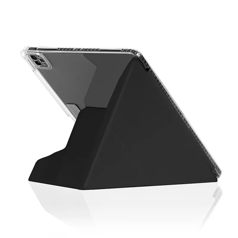 STM OPP – dėklas skirtas iPad Air 13" M3 (2025) / M2 (2024) (juodas)