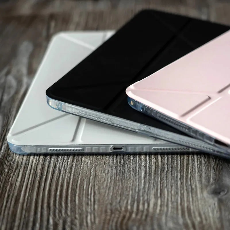 STM OPP – Dėklas skirtas iPad Air 13" M3 (2025) / M2 (2024) (pilka)