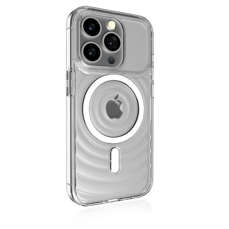 STM Reawaken Ripple MagSafe – dėklas, skirtas „iPhone 15 Pro Max“ (skaidrus)