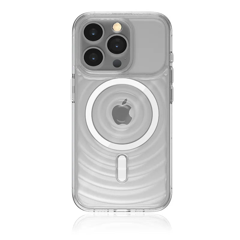 STM Reawaken Ripple MagSafe - dėklas, skirtas iPhone 15 Pro (skaidrus)