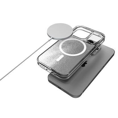 STM Relax Sand MagSafe - dėklas iPhone 15 Pro (skaidrus / baltas)