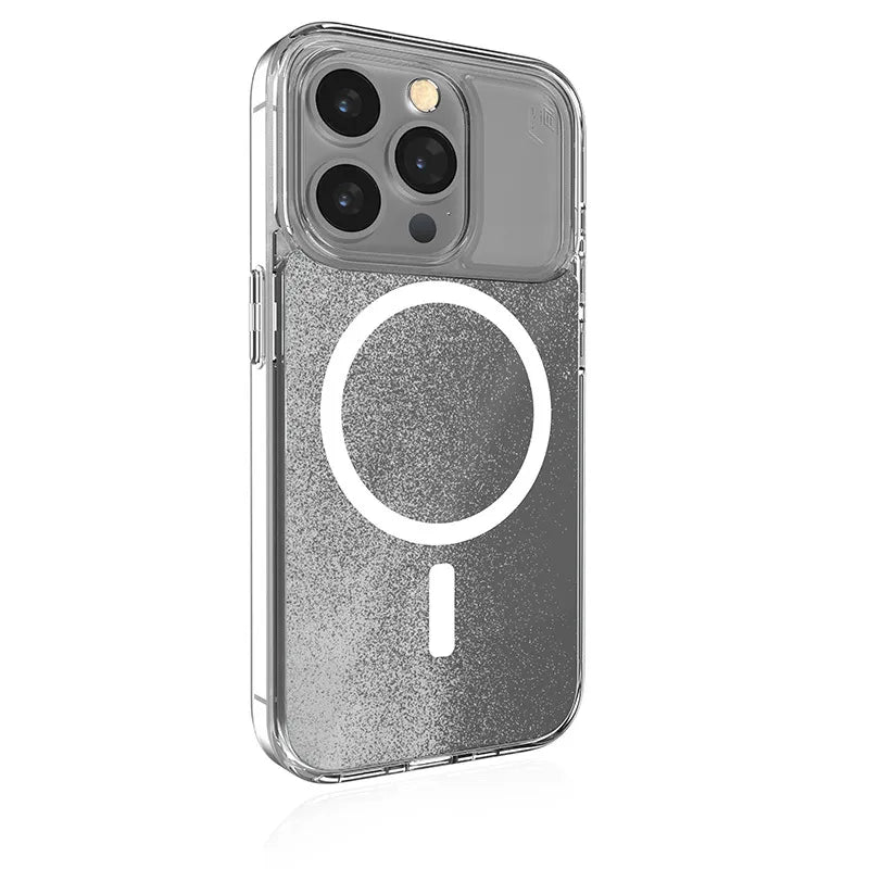 STM Relax Sand MagSafe - dėklas skirtas iPhone 15 (permatomas / baltas)