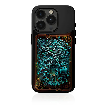 STM Reveal Warm MagSafe – dėklas iPhone 15 Pro (Black Realm)