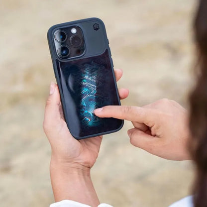 STM Reveal Warm MagSafe – dėklas iPhone 15 Pro (Black Realm)