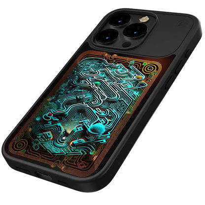 STM Reveal Warm MagSafe – Dėklas skirtas iPhone 15 Pro Max (Black Realm)