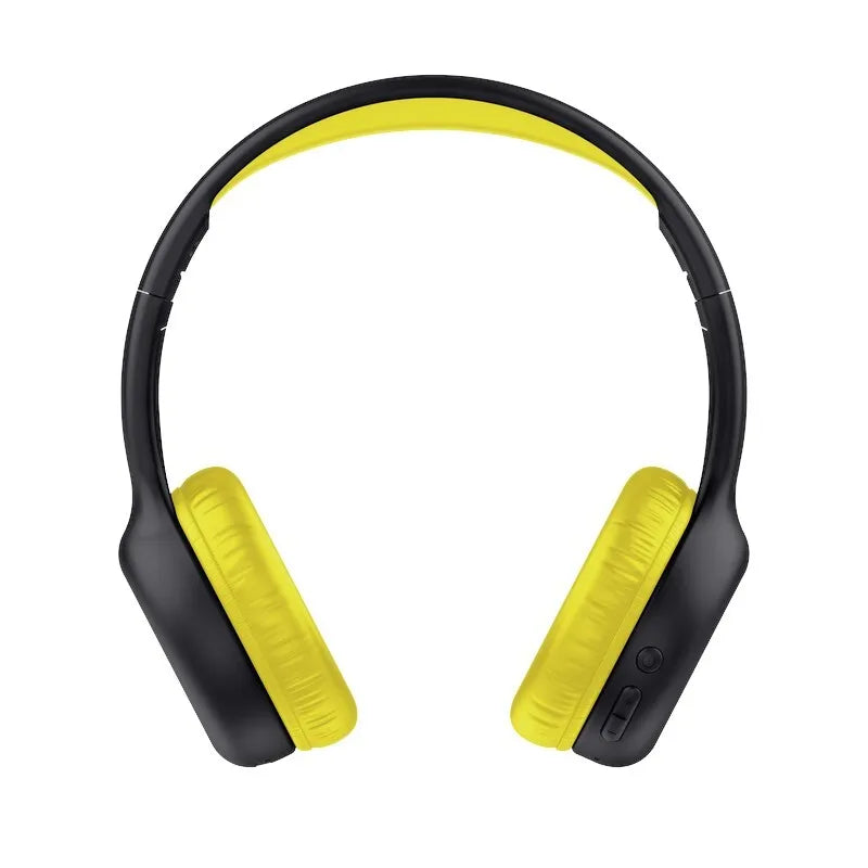 Trust Nouna – Belaidės "Bluetooth" ant ausų nešiojamos vaikiškos ausinės (juodos)