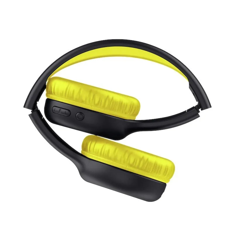Trust Nouna – Belaidės "Bluetooth" ant ausų nešiojamos vaikiškos ausinės (juodos)