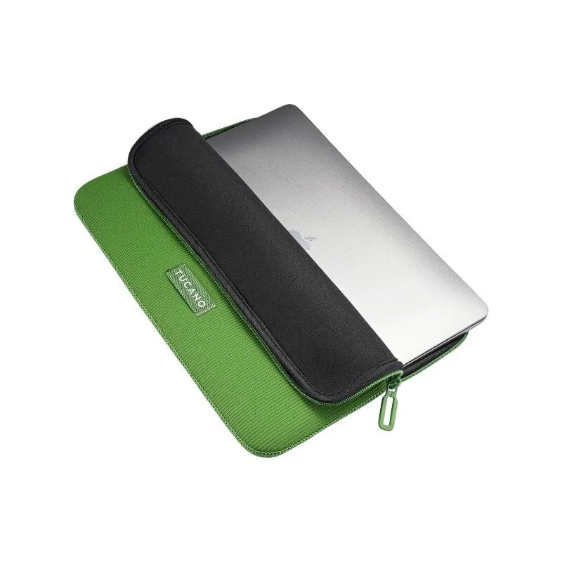 Tucano Colore2 – dėklas 13 colių MacBook Air (M5/M4/M3/M2/M1/2026–2018) / 13 colių Pro / 12 colių nešiojamiesiems kompiuteriams (žalias)