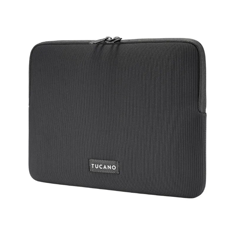 Tucano Colore2 – dėklas „MacBook Air 13“ (M5 / M4 / M3 / M2 / M1 / 2026–2018) / „Pro 13“ / nešiojamajam kompiuteriui 12“ (juodas)
