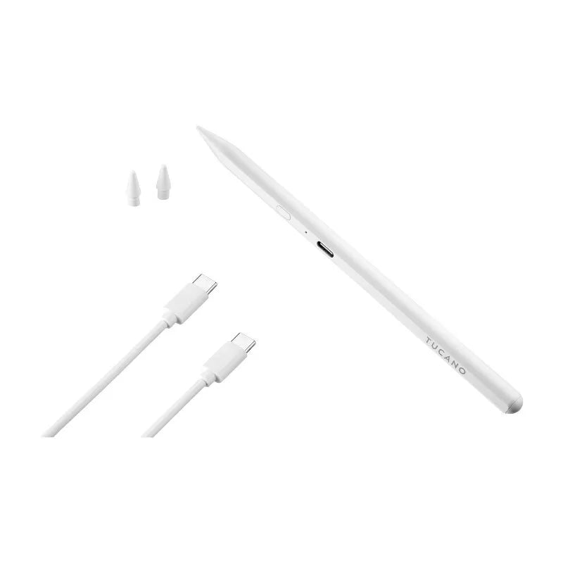 Tucano Pencil 3 Magnetinis iPad rašiklis - Rašiklis, skirtas iPad (Baltas)