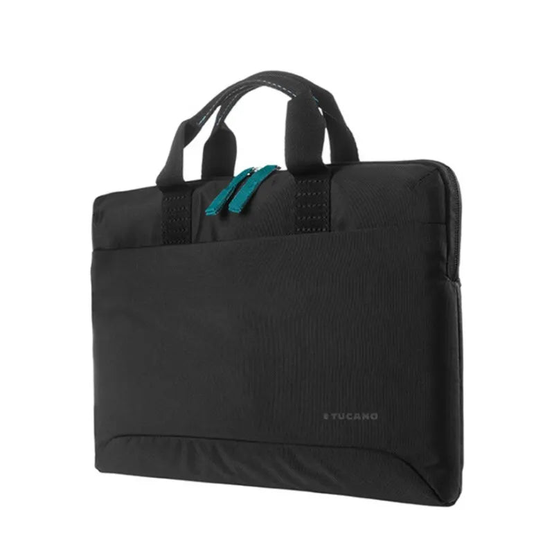 Tucano Smilza itin plona rankinė - rankinė skirta MacBook Pro 14” / Air 15” / Pro 13" /Air / nešiojamam kompiuteriui 14” / 13” (juoda)