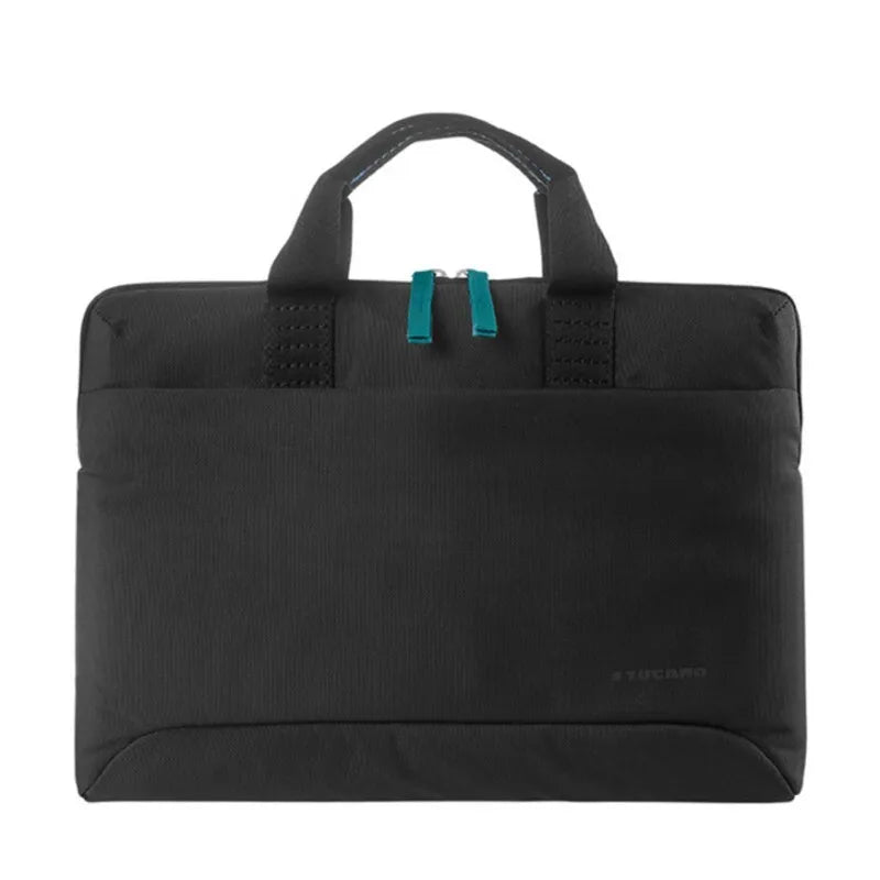 Tucano Smilza itin plona rankinė - rankinė skirta MacBook Pro 14” / Air 15” / Pro 13" /Air / nešiojamam kompiuteriui 14” / 13” (juoda)