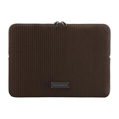 TUCANO Velluto 2 – Dėklas MacBook Air 13" (M5/M4/M3/M2/M1/2026-2018) / Pro 13" / Nešiojamiesiems kompiuteriams 12" (rudos spalvos)