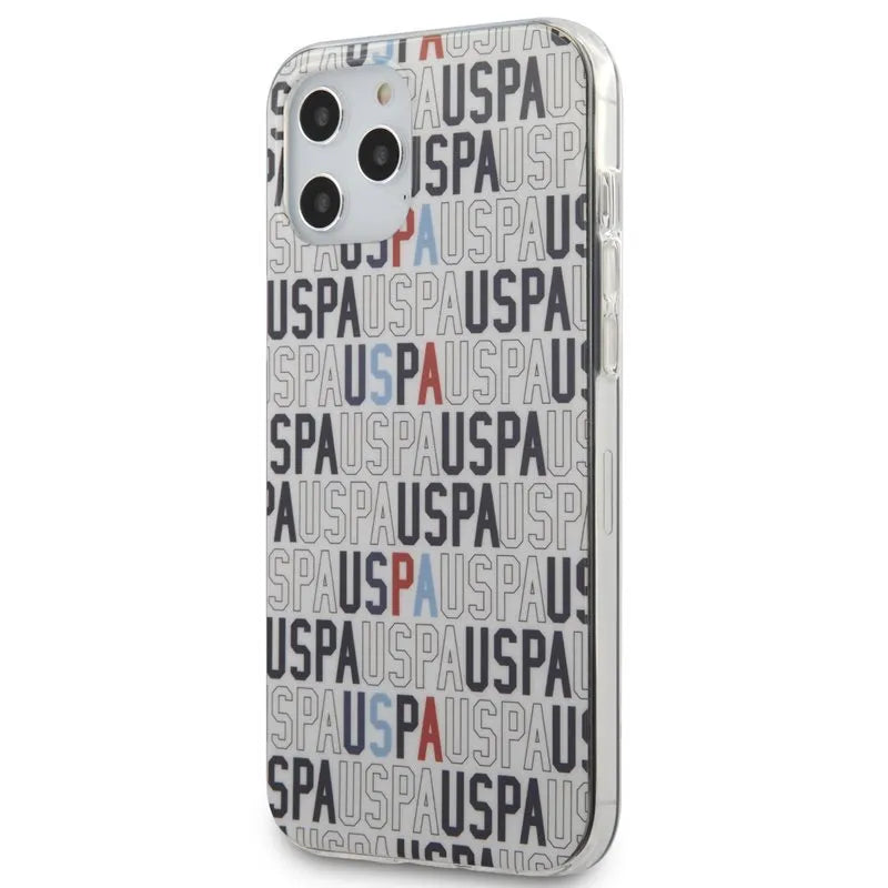 US Polo Assn Logo Mania – „iPhone 12 Pro Max“ dėklas