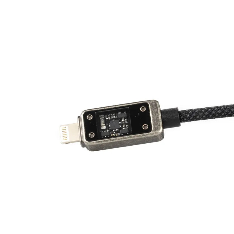 WEKOME WDC-08 Vanguard Series – USB-C to Lightning spartaus PD 20W įkrovimo 1m jungties laidas (Tarnish)