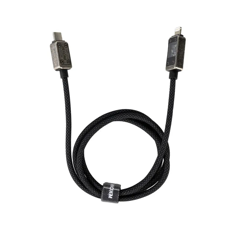 WEKOME WDC-08 Vanguard Series – USB-C to Lightning spartaus PD 20W įkrovimo 1m jungties laidas (Tarnish)