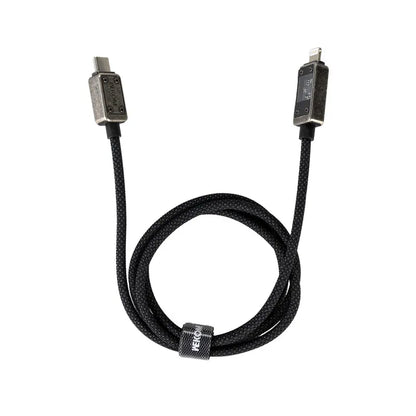 WEKOME WDC-08 Vanguard Series – USB-C to Lightning spartaus PD 20W įkrovimo 1m jungties laidas (Tarnish)