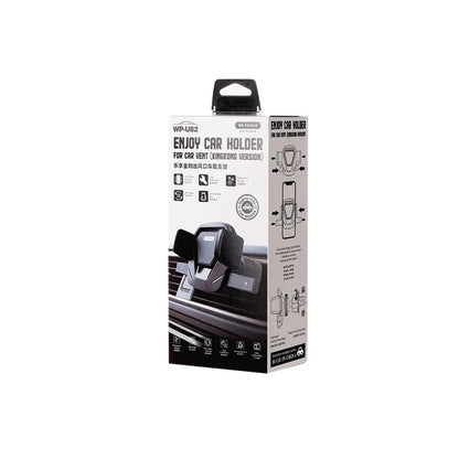 WEKOME WP-U82 King Kong Series – mechaninis automobilinis laikiklis telefonams 4,7"- 6,5" (juodas)