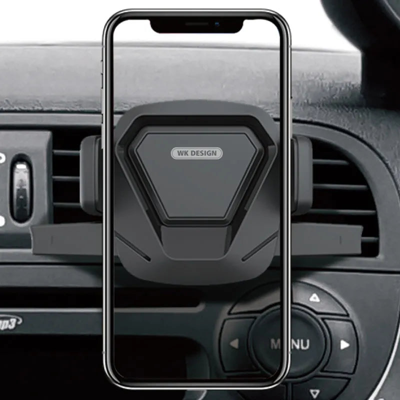 WEKOME WP-U82 King Kong Series – mechaninis automobilinis laikiklis telefonams 4,7"- 6,5" (juodas)