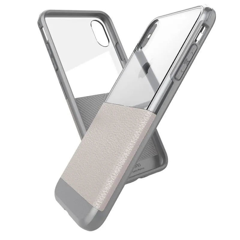 X-Doria Dash – dėklas, skirtas iPhone Xs Max (kreminis)