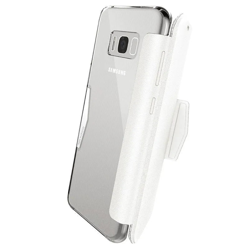 X-Doria Engage Folio – Piniginės tipo dėklas, skirtas Samsung Galaxy S8+ (Baltas)