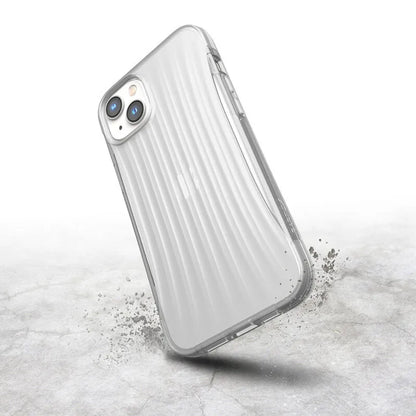 X-Doria Raptic Clutch – Biologiškai skaidomas dėklas iPhone 14 Plus (atsparus kritimui iš 3 m aukščio) (skaidrus)