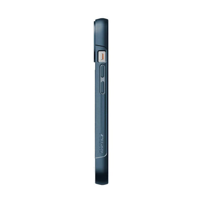 X-Doria Raptic Clutch MagSafe – Biologiškai skaidomas dėklas, skirtas iPhone 14 (išbandytas kritimas iš 3m) (Marine Blue)