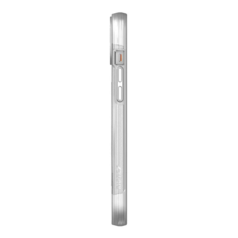 X-Doria Raptic Clutch MagSafe – biologiškai skaidomas dėklas, skirtas "iPhone 14 Plus" (išbandytas iki 3 m kritimas) (skaidrus)
