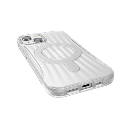 X-Doria Raptic Clutch MagSafe – Biologiškai skaidrus dėklas, skirtas iPhone 14 (išbandytas nuo kritimo iš 3 m aukščio) (skaidrus)