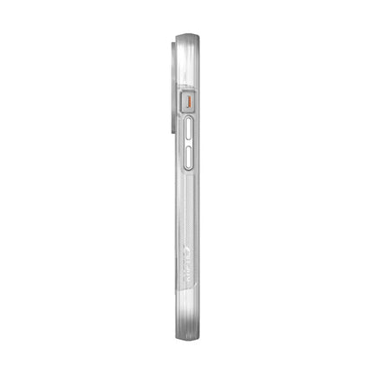 X-Doria Raptic Clutch MagSafe – biologiškai skaidrus dėklas, skirtas iPhone 14 Pro (išbandytas kritimas iš 3 m aukščio) (skaidrus)