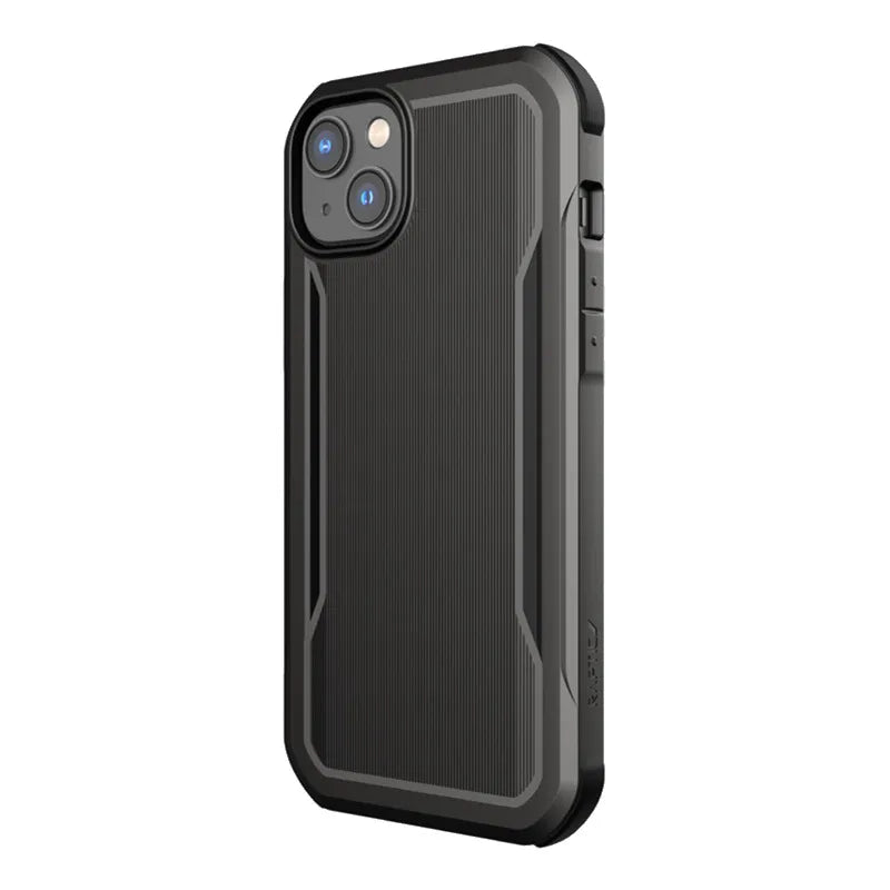X-Doria Raptic For Built MagSafe – iPhone 14 Plus dėklas (ištirtas kritimui iš 6 m aukščio) (juodas)