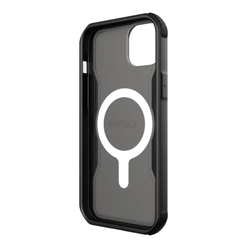 X-Doria Raptic For Built MagSafe – iPhone 14 Plus dėklas (ištirtas kritimui iš 6 m aukščio) (juodas)
