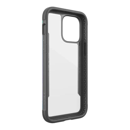 X-Doria Raptic Shield - Aliuminio dėklas iPhone 14 Pro Max (atsparus kritimui iš 3m) (Vaivorykštinis)