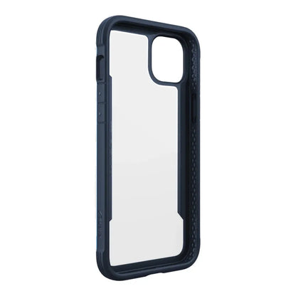 X-Doria Raptic Shield - Aliuminio dėklas skirtas iPhone 14 Plus (Atsparus kritimui iš 3 m) (Jūrų mėlyna)