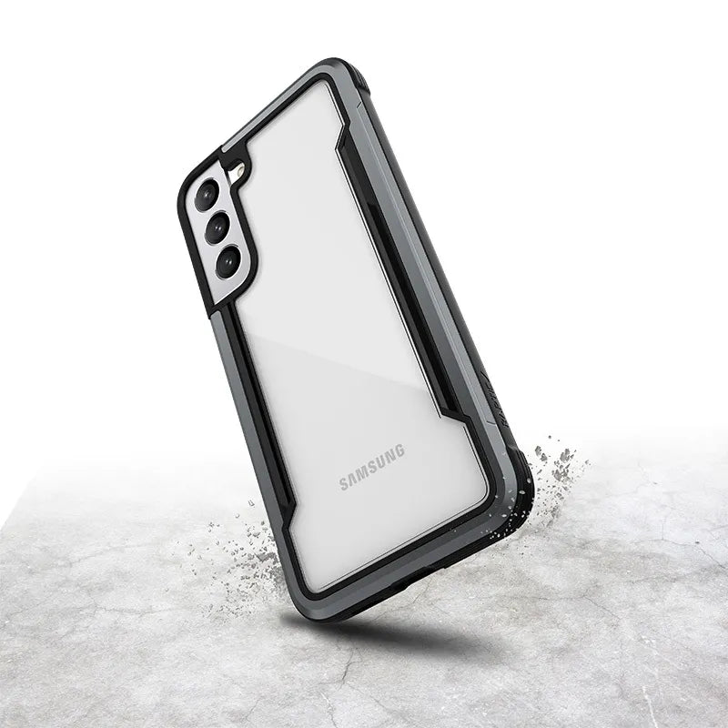 X-Doria Raptic Shield Pro - "Samsung Galaxy S22+ 5G" dėklas (antimikrobinė apsauga) (juodas)