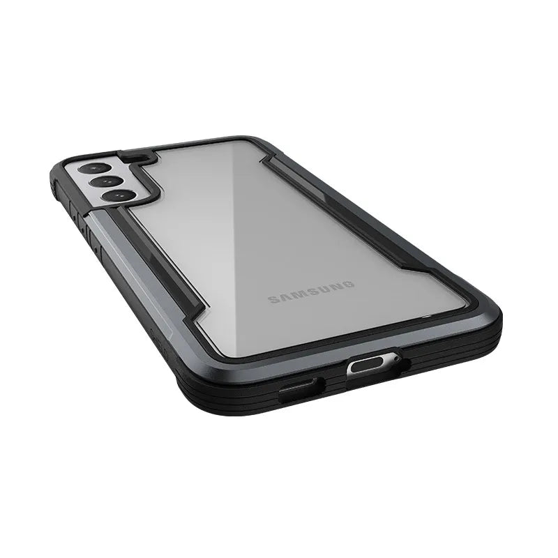 X-Doria Raptic Shield Pro - "Samsung Galaxy S22+ 5G" dėklas (antimikrobinė apsauga) (juodas)