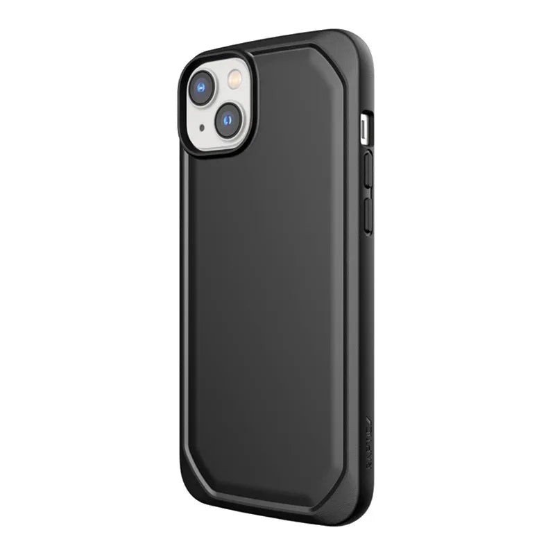X-Doria Raptic Slim - Biologiškai skaidomas dėklas iPhone 14 Plus (juodas)