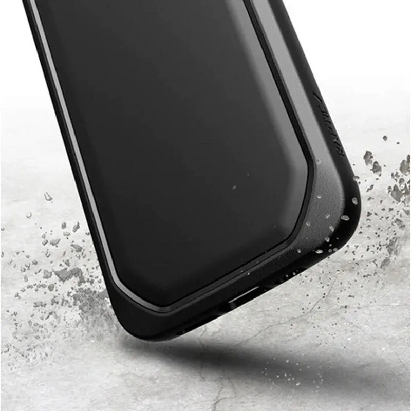 X-Doria Raptic Slim - Biologiškai skaidomas dėklas iPhone 14 Plus (juodas)
