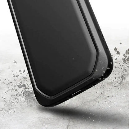 X-Doria Raptic Slim - Biologiškai skaidomas dėklas iPhone 14 Plus (juodas)