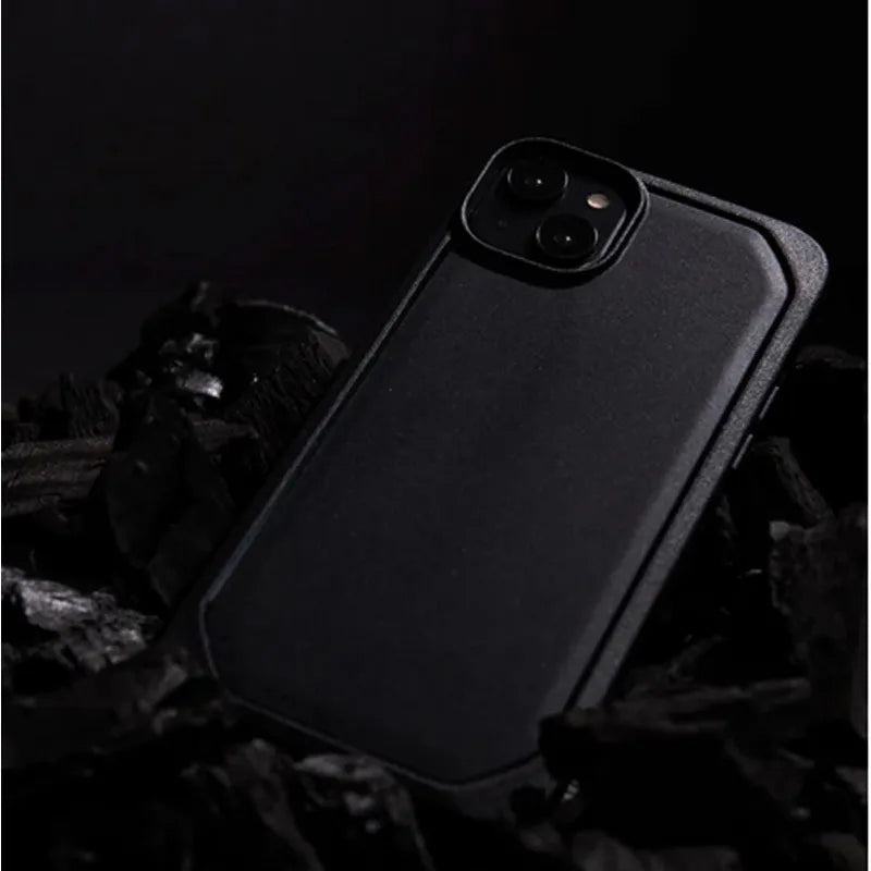 X-Doria Raptic Slim – biologiškai skaidomas dėklas iPhone 14 Pro Max (juodas)