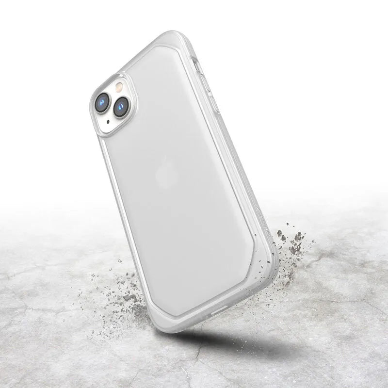 X-Doria Raptic Slim – biologiškai skaidomas dėklas, skirtas „iPhone 14 Plus“ (skaidrus)