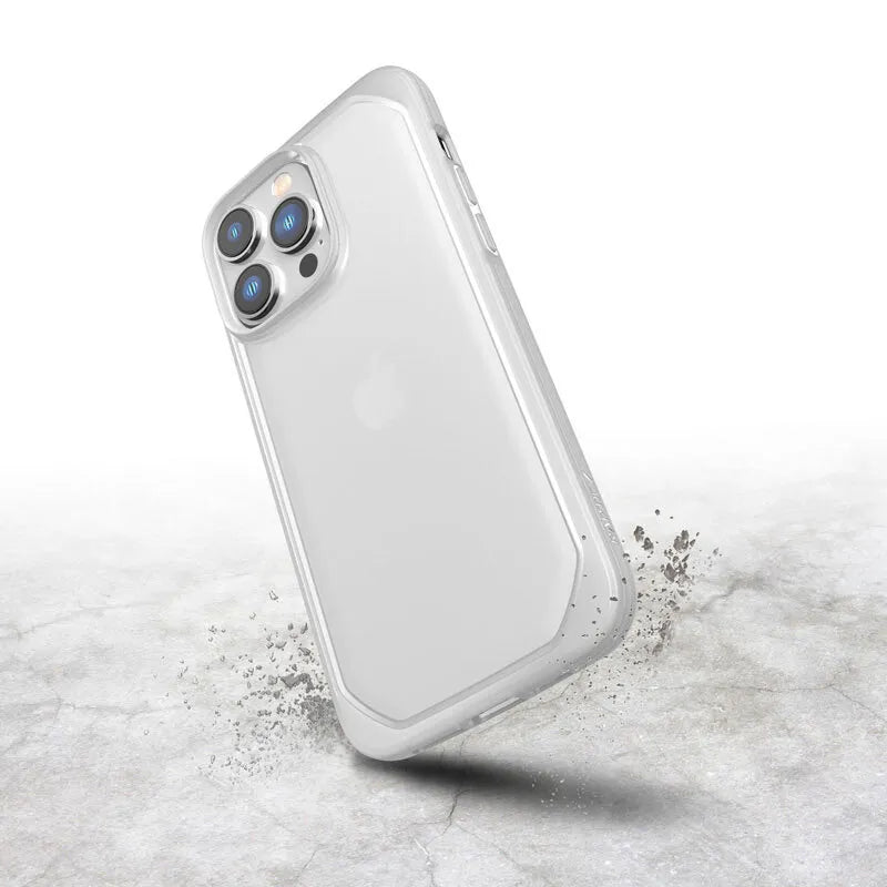 X-Doria Raptic Slim – Biologiškai skaidomas dėklas, skirtas „iPhone 14 Pro Max“ (skaidrus)