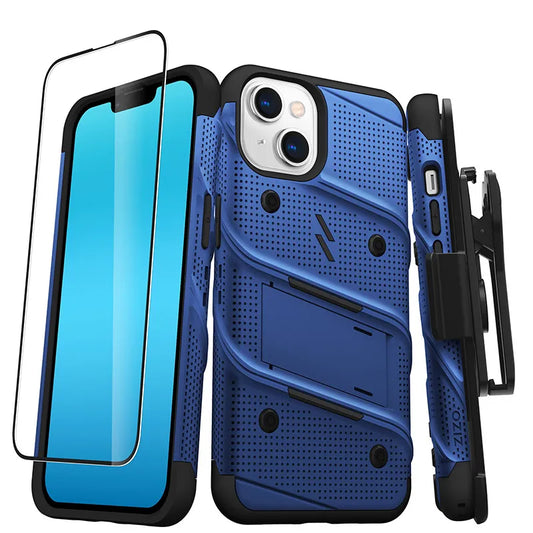 ZIZO BOLT serija – dėklas, skirtas „iPhone 14“ (mėlynas)