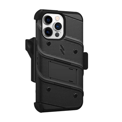 ZIZO BOLT serija – dėklas, skirtas „iPhone 14 Pro Max“ (juodas)